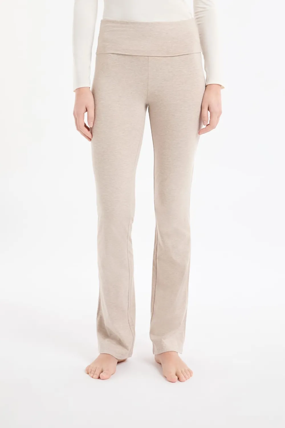 Discount ETAM Leggings de algodón MARRÓN