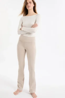 Discount ETAM Leggings de algodón MARRÓN