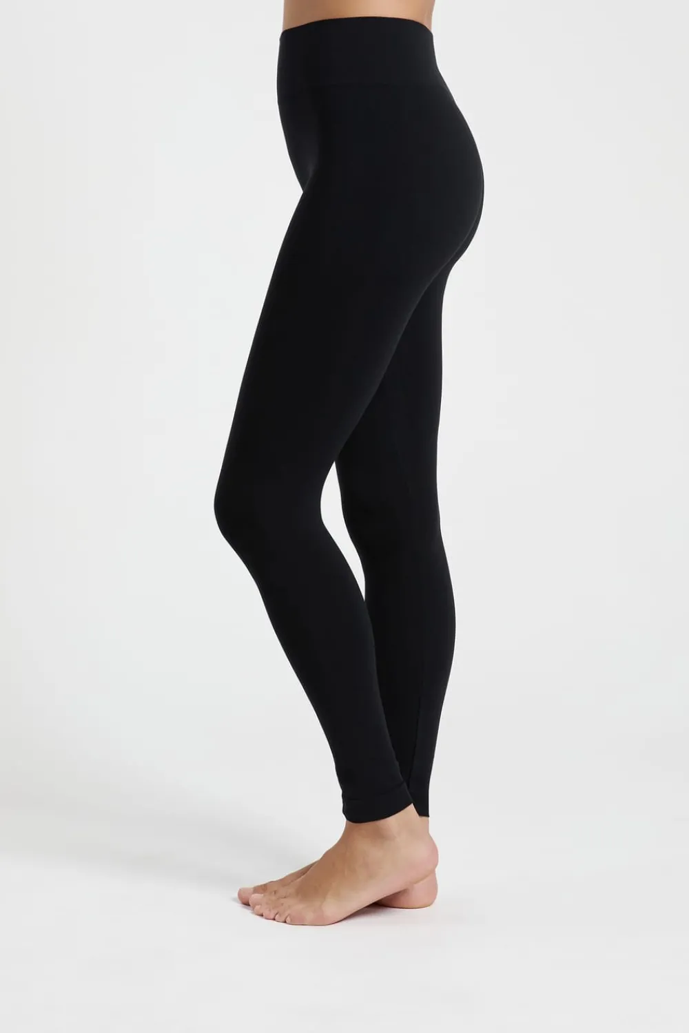 Discount ETAM Leggings efecto segunda piel NEGRO