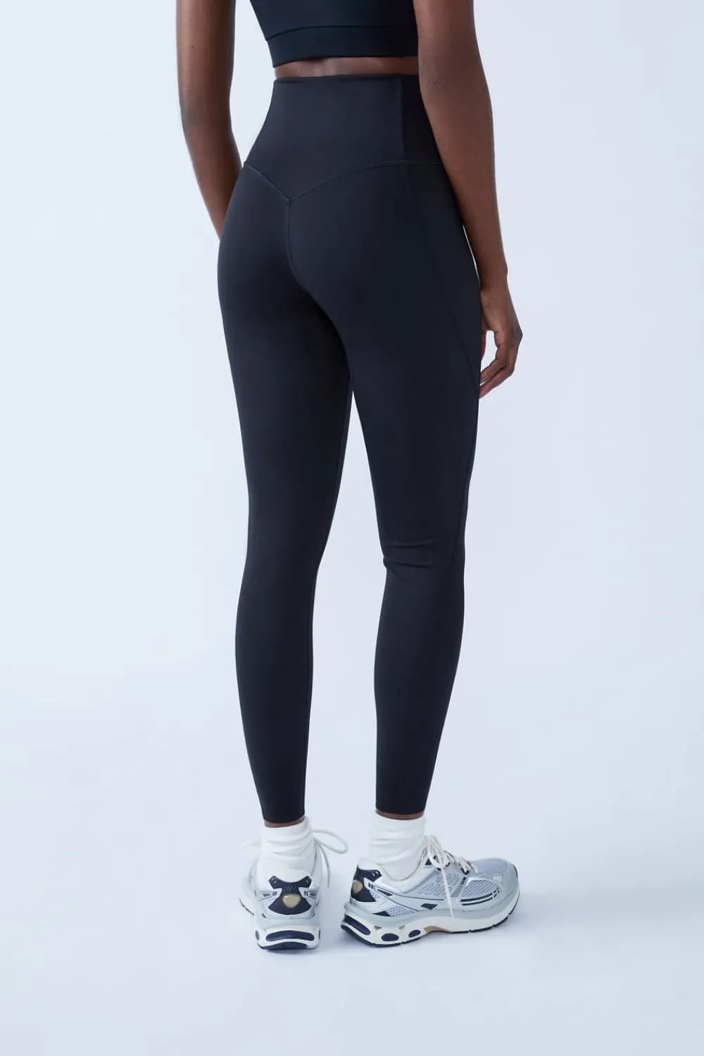 Outlet ETAM Leggings efecto vientre plano NEGRO