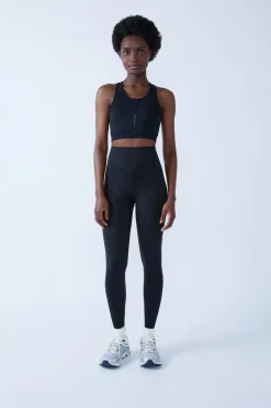 Outlet ETAM Leggings efecto vientre plano NEGRO