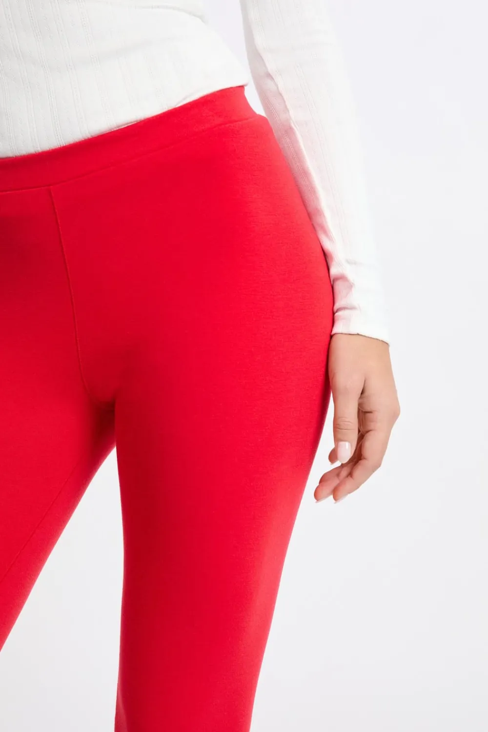 Online ETAM Leggings largos ROJO