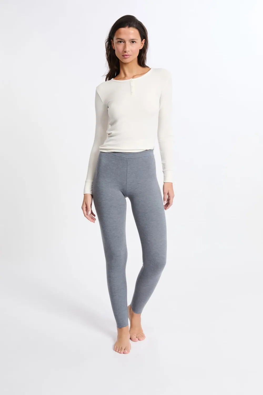 Outlet ETAM Leggings largos ANTRACITA