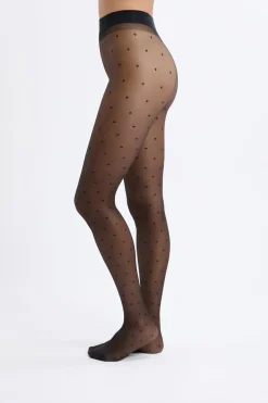 Hot ETAM Medias de moda - 15D NEGRO