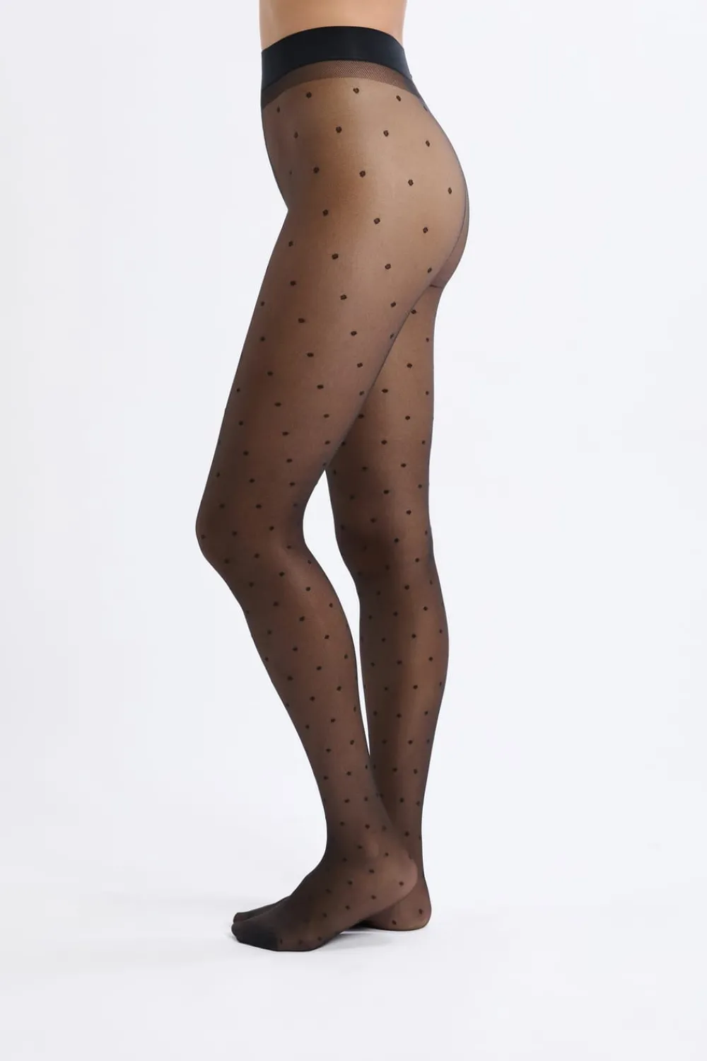Hot ETAM Medias de moda - 15D NEGRO