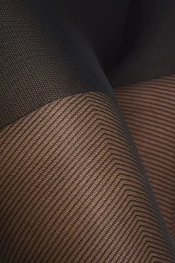 New ETAM Medias de moda - semiopacas NEGRO