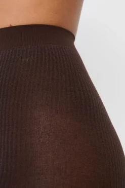 Best ETAM Medias opacas con cashmere MARRÓN