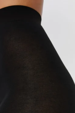Outlet ETAM Medias opacas con cashmere NEGRO