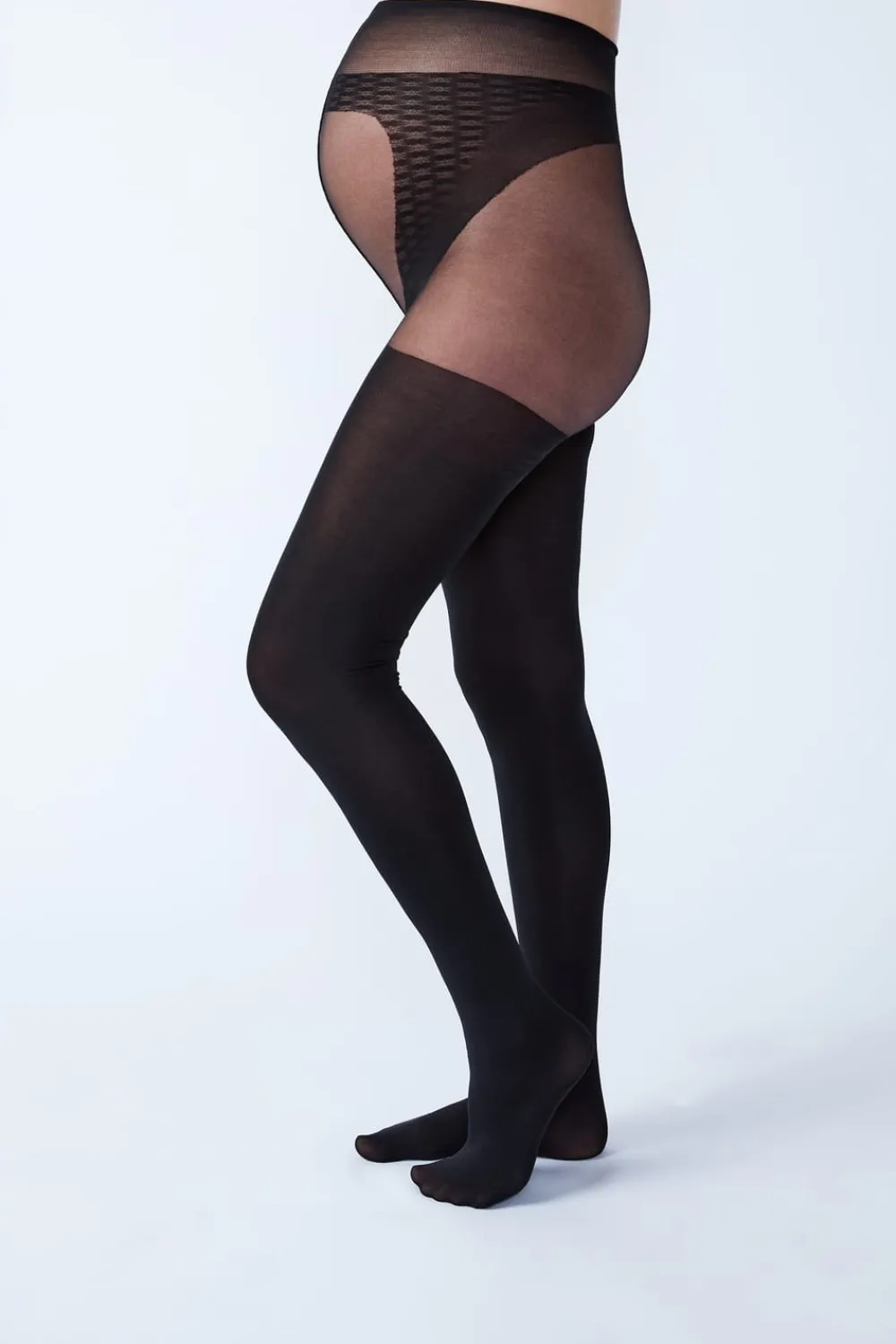 Clearance ETAM Medias semiopacas Essential - 30D NEGRO