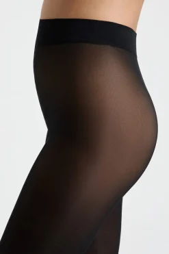 Hot ETAM Medias semitransparentes - 30D NEGRO