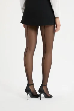 Hot ETAM Medias transparentes - 15D NEGRO
