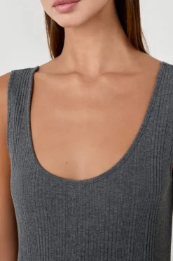 Outlet ETAM Mono de pijama GRIS OSCURO