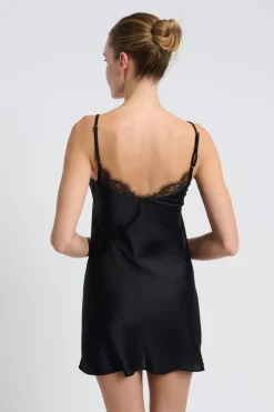 Online ETAM Nuisette satinée NOIR
