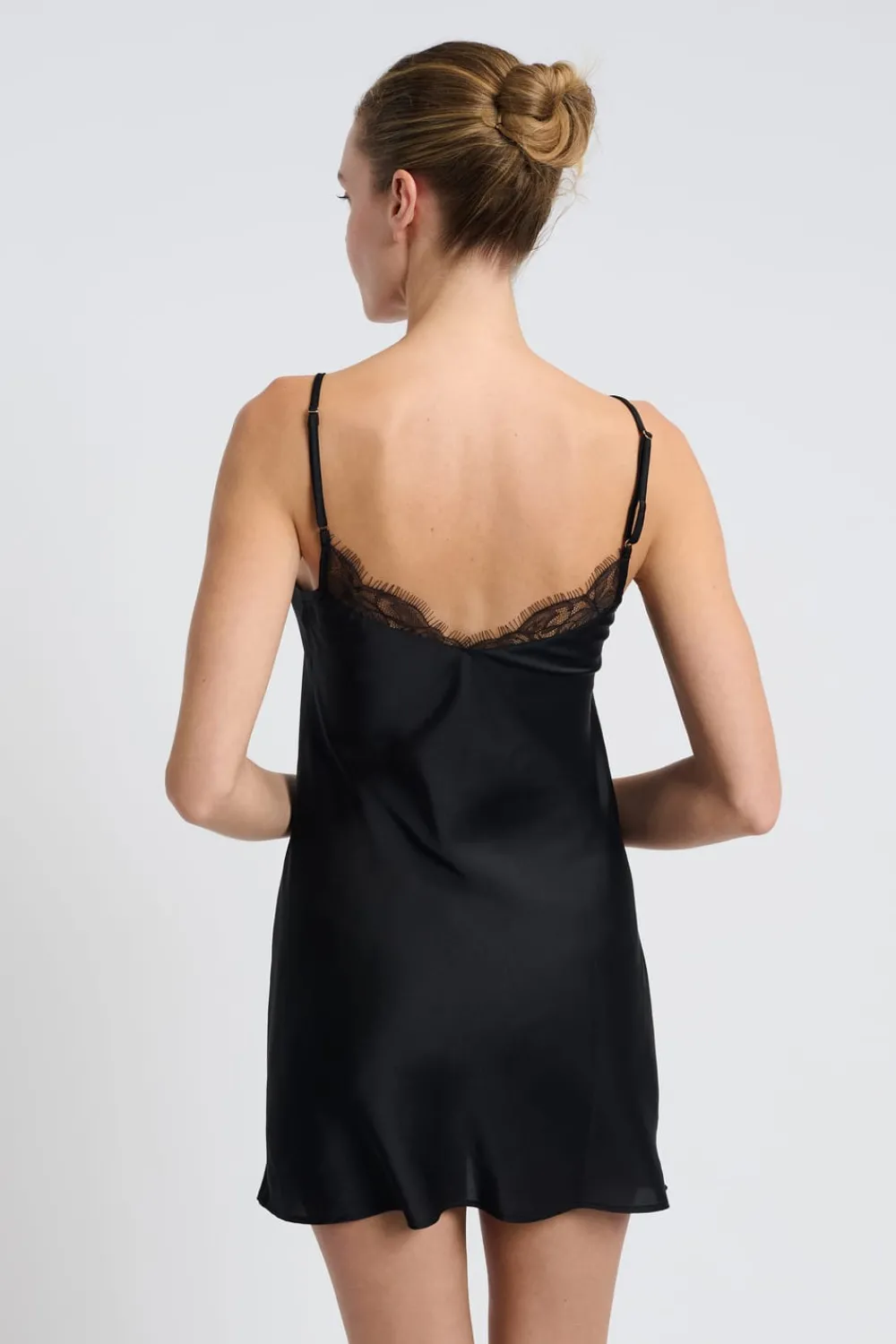 Online ETAM Nuisette satinée NOIR