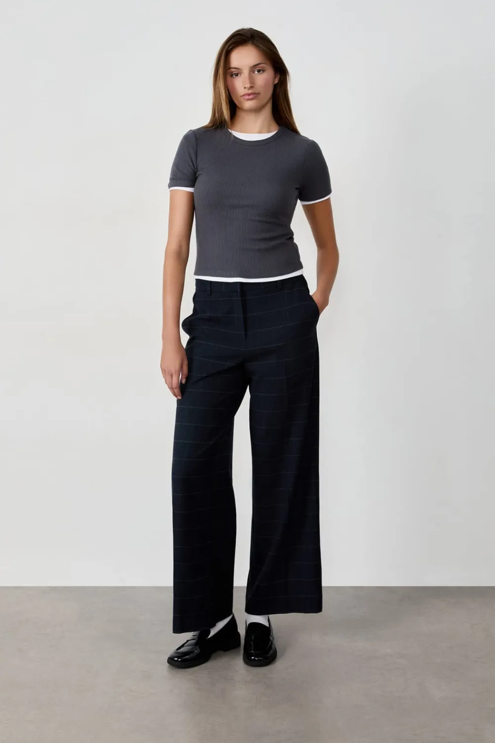 Discount ETAM Pantalón a rayas ENCRE