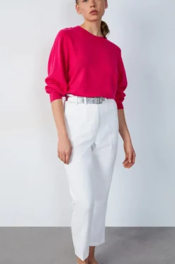 ETAM Pantalón corte zanahoria CRUDO