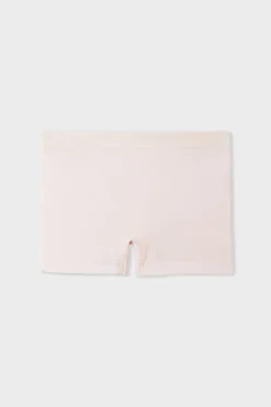 Hot ETAM Pantalón corto boyleg de algodón ROSA CARAMELO