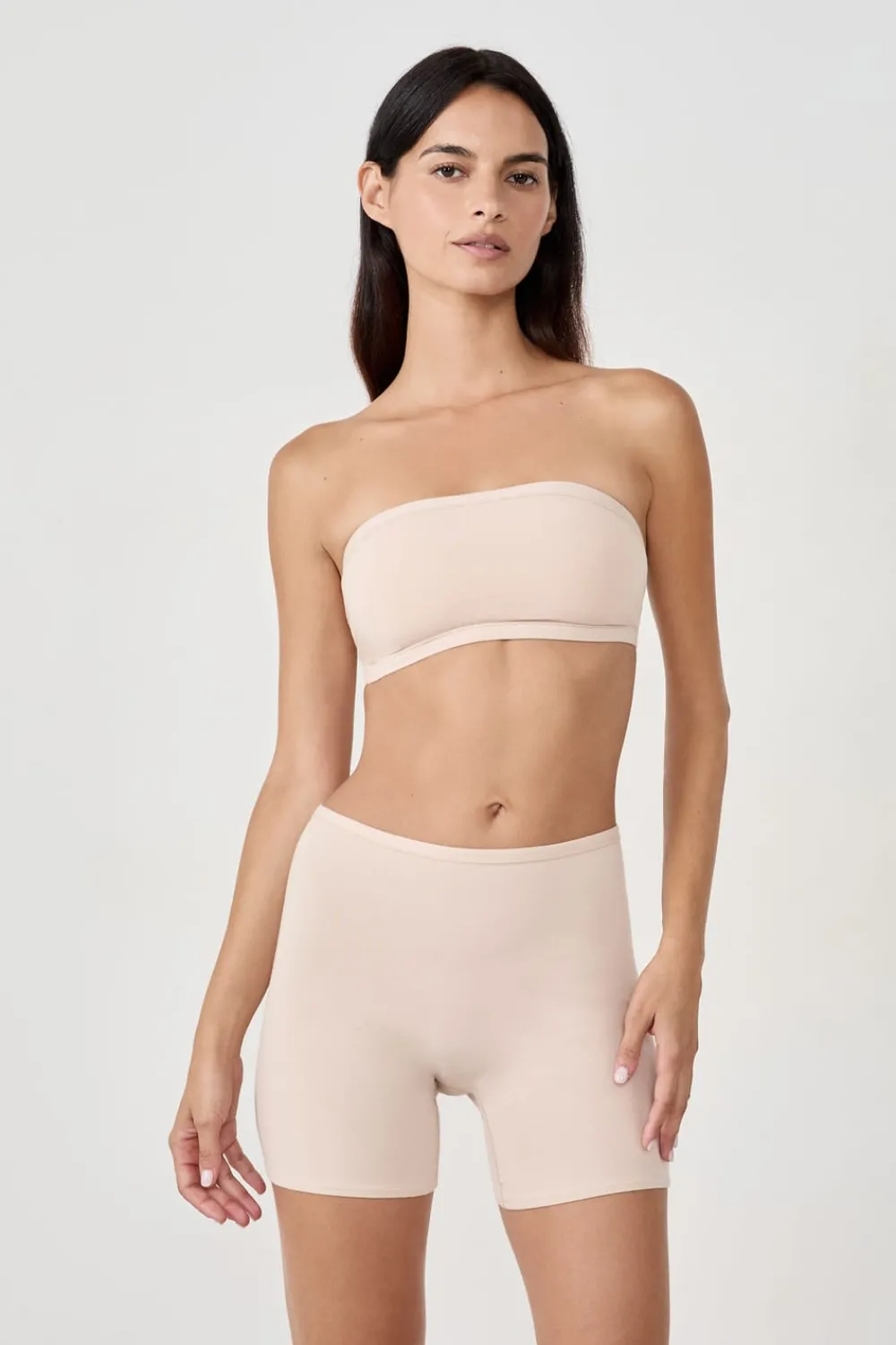 Hot ETAM Pantalón corto de ciclismo de algodón orgánico elástico PIEL