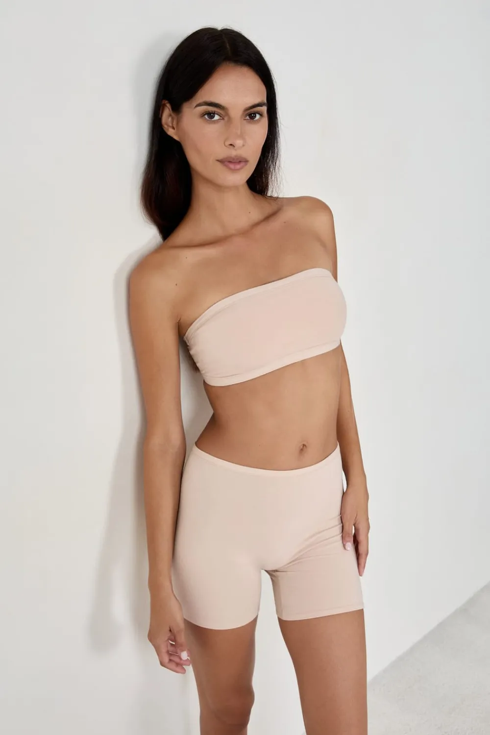 Hot ETAM Pantalón corto de ciclismo de algodón orgánico elástico PIEL