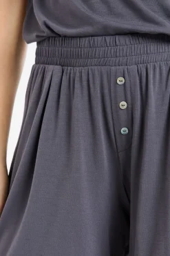 Best ETAM Pantalón corto de pijama liso ANTRACITA