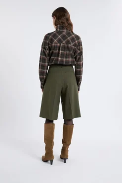Discount ETAM Pantalón corto tipo bermuda CAQUI