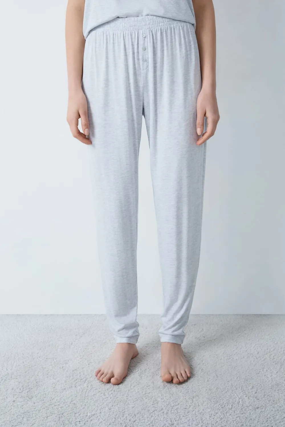 Clearance ETAM Pantalón de pijama GRIS CLARO