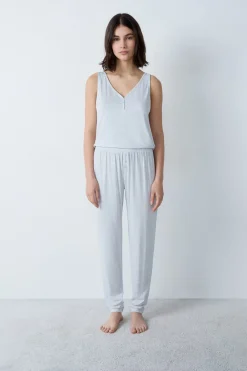 Clearance ETAM Pantalón de pijama GRIS CLARO
