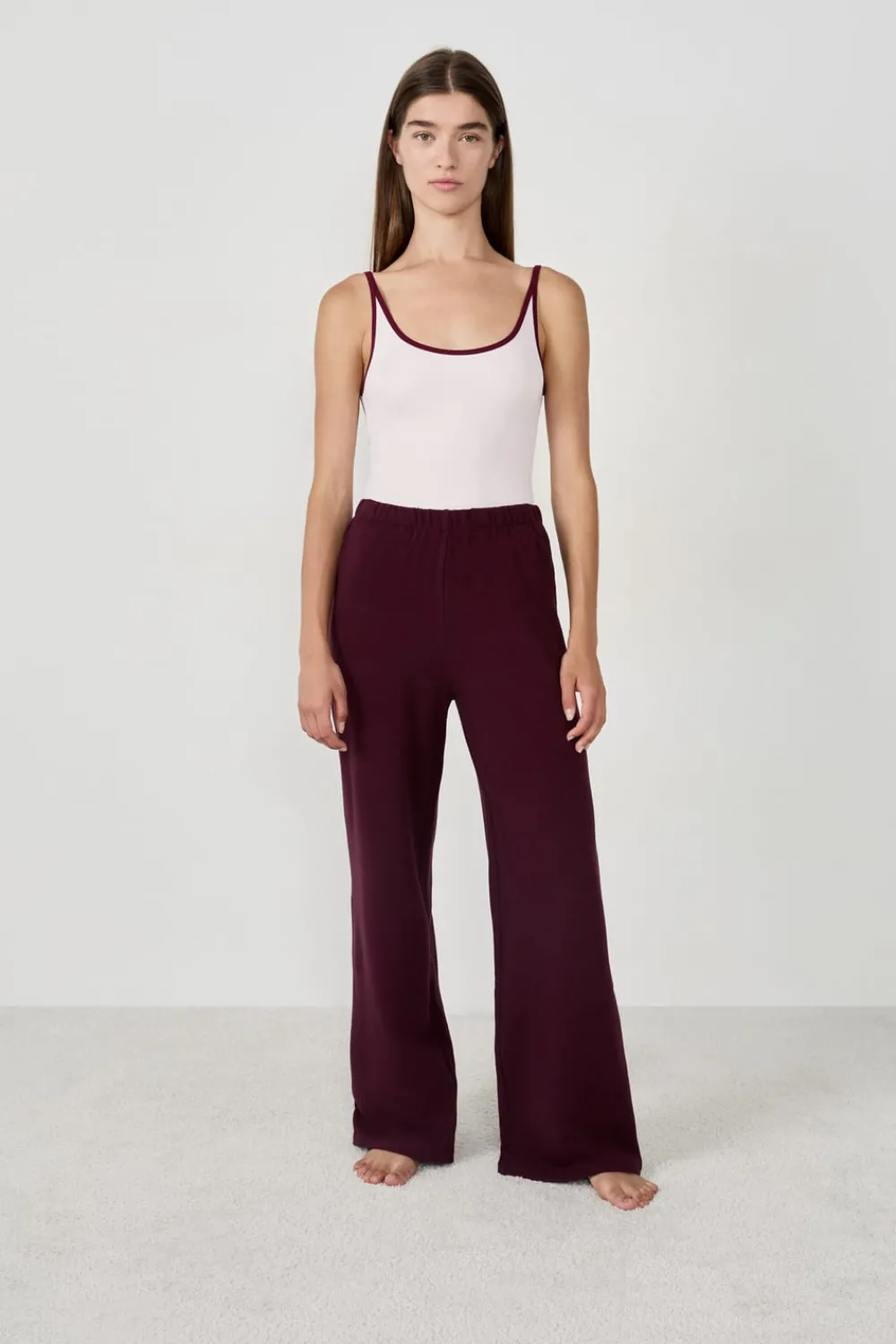 Online ETAM Pantalón de pijama BURDEOS GRANATE