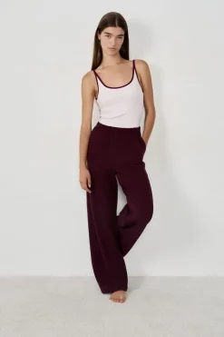 Online ETAM Pantalón de pijama BURDEOS GRANATE