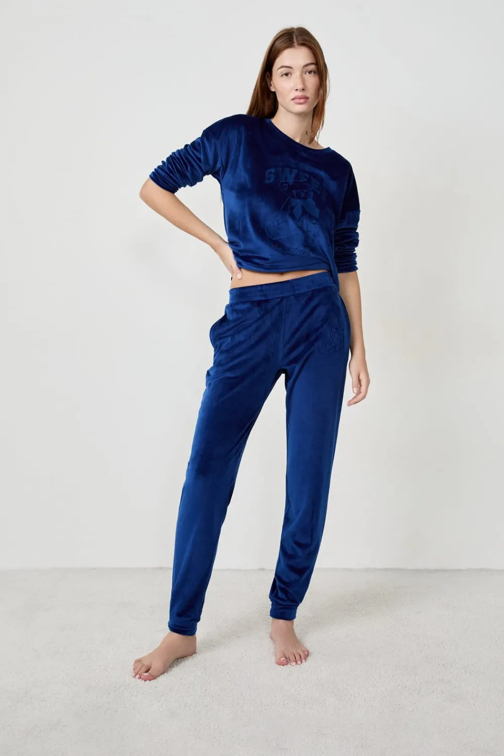 ETAM Pantalón de pijama AZUL MARINO