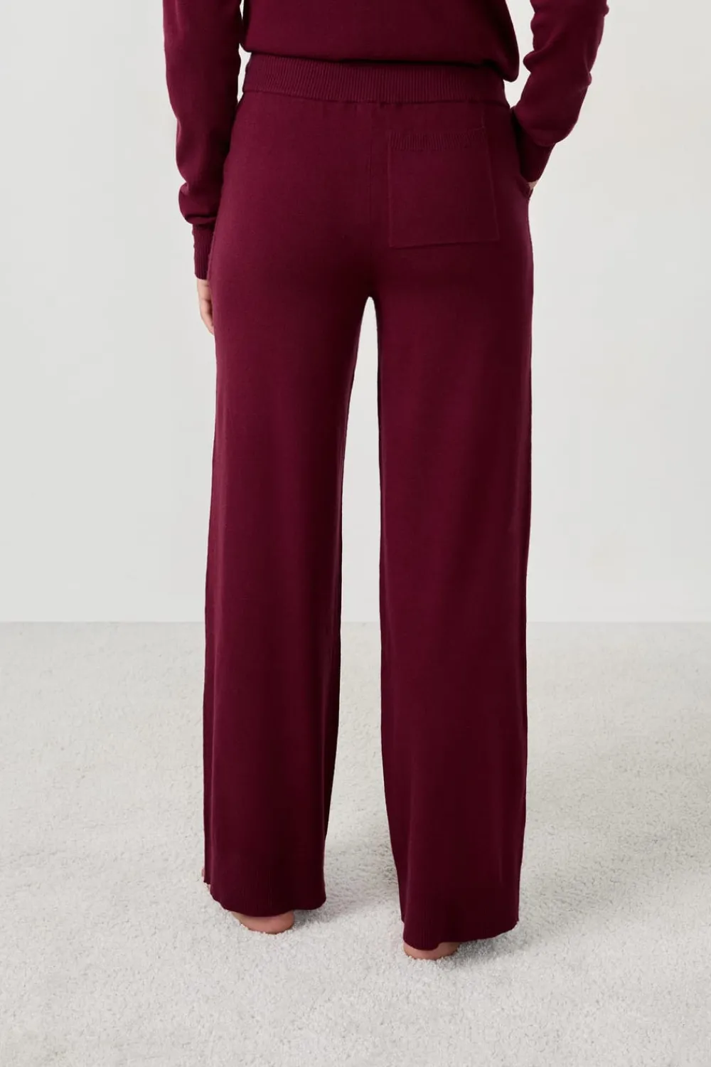 Discount ETAM Pantalón de pijama BURDEOS GRANATE