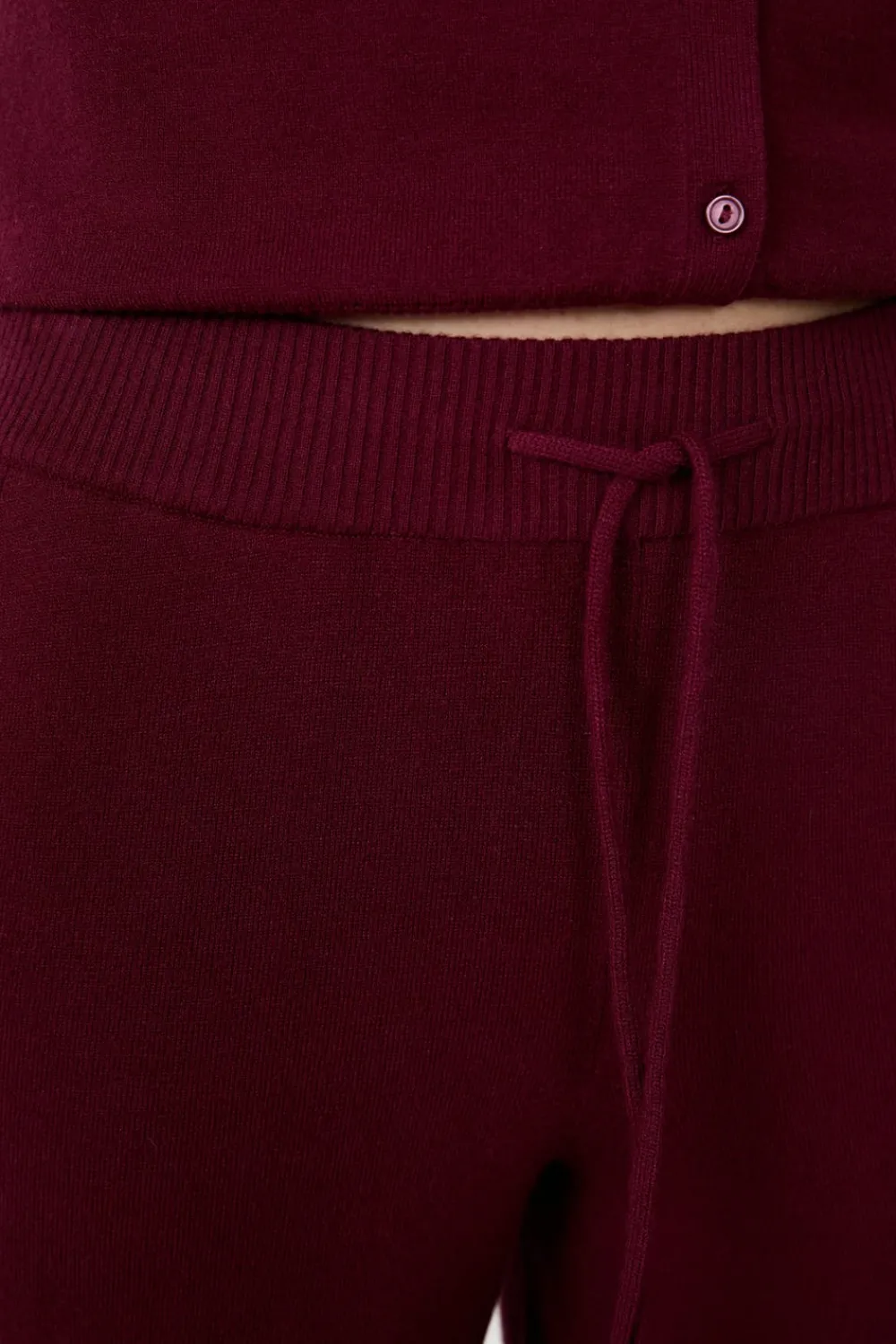 Discount ETAM Pantalón de pijama BURDEOS GRANATE