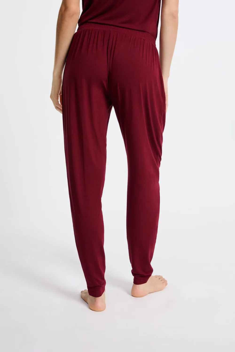 New ETAM Pantalón de pijama BURDEOS GRANATE