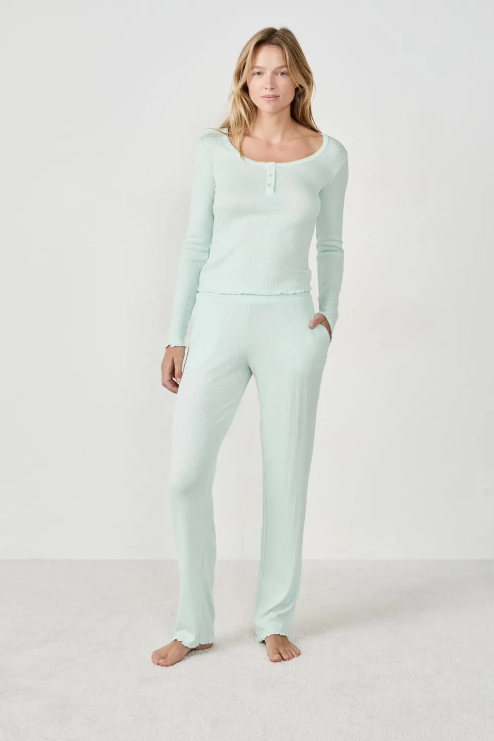 New ETAM Pantalón de pijama CELADÓN