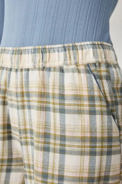 Outlet ETAM Pantalón de pijama a cuadros BEIGE