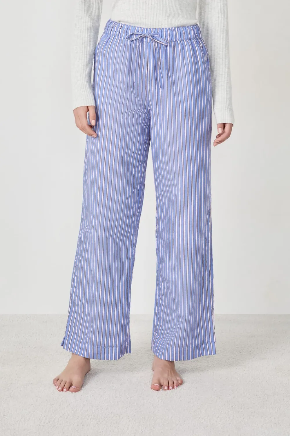Best ETAM Pantalón de pijama a rayas AZUL