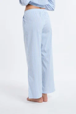 Sale ETAM Pantalón de pijama a rayas AZUL