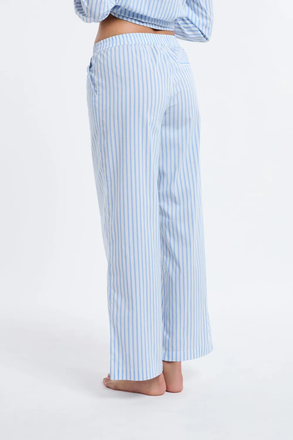 Sale ETAM Pantalón de pijama a rayas AZUL