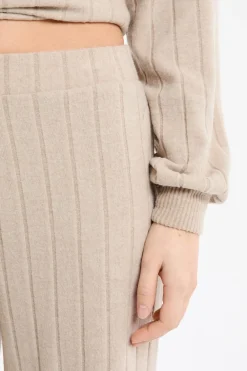 Discount ETAM Pantalón de pijama ancho TAUPE