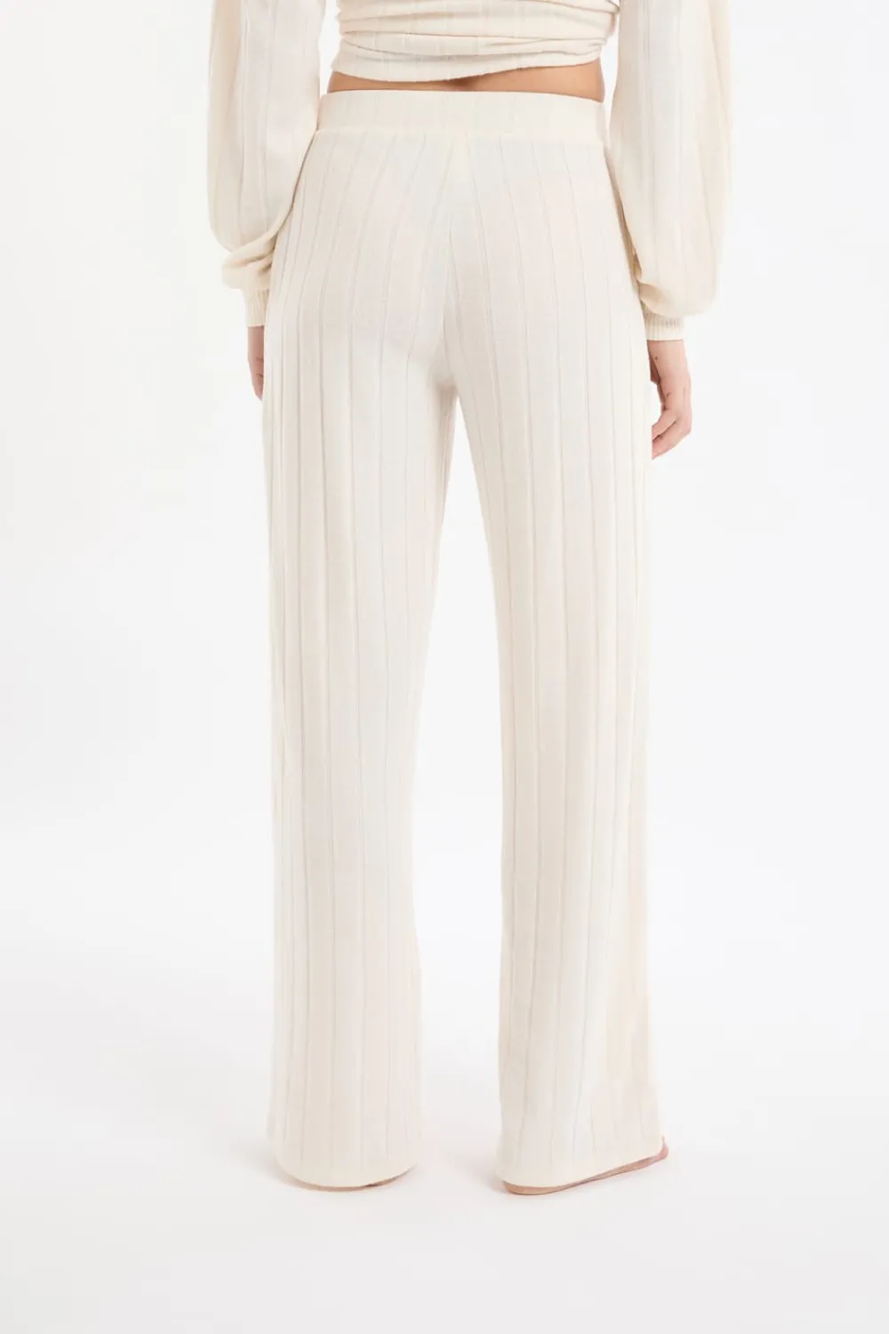 Best ETAM Pantalón de pijama ancho crudo