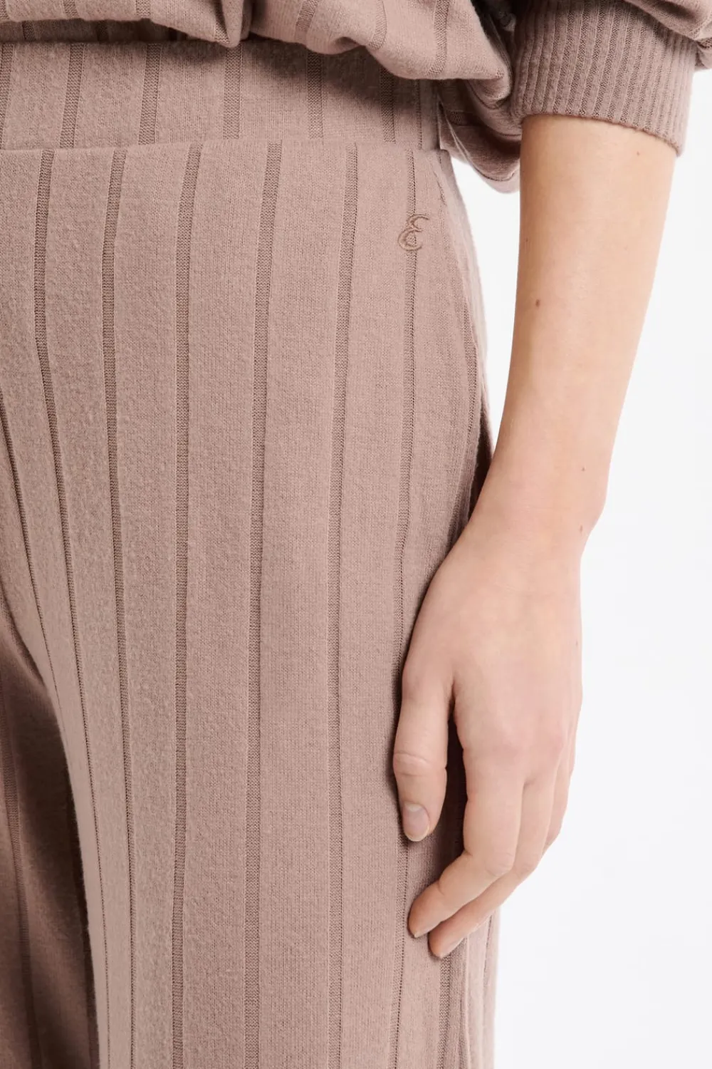 Outlet ETAM Pantalón de pijama ancho MARRÓN