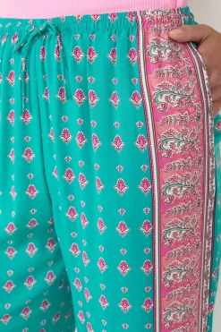 ETAM Pantalón de pijama ancho VERDE