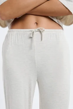 New ETAM Pantalón de pijama ancho de modal BEIGE