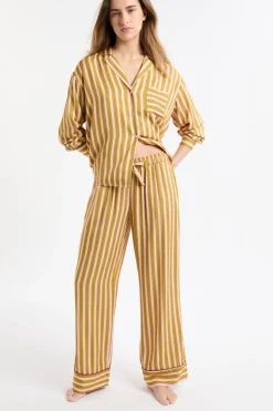 Sale ETAM Pantalón de pijama bicolor a rayas MULTICOLOR