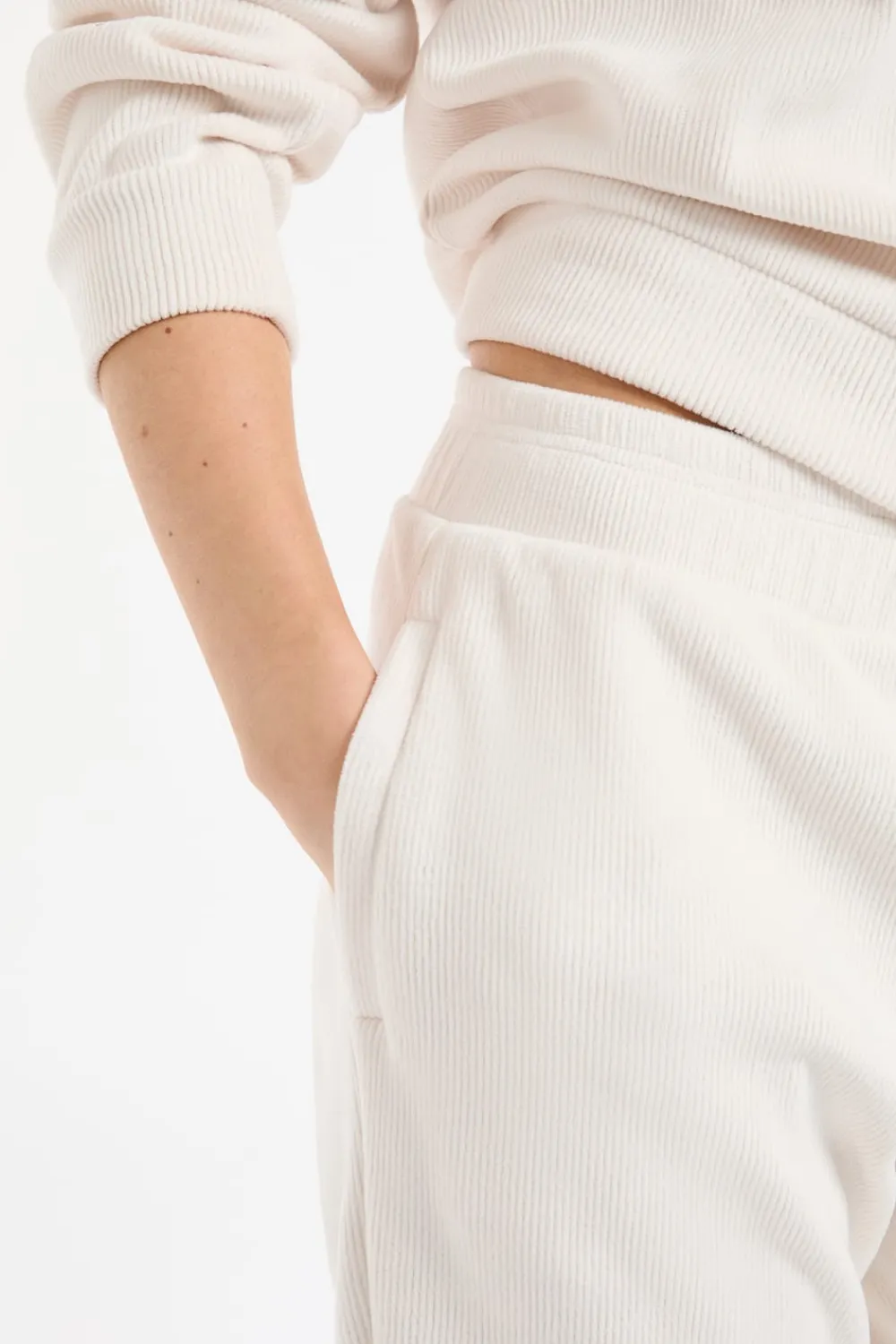Online ETAM Pantalón de pijama con cintura elástica crudo