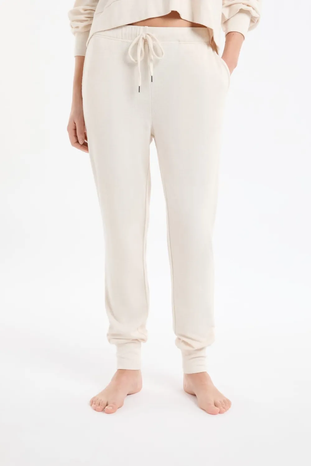 Sale ETAM Pantalón de pijama con cordón BEIGE