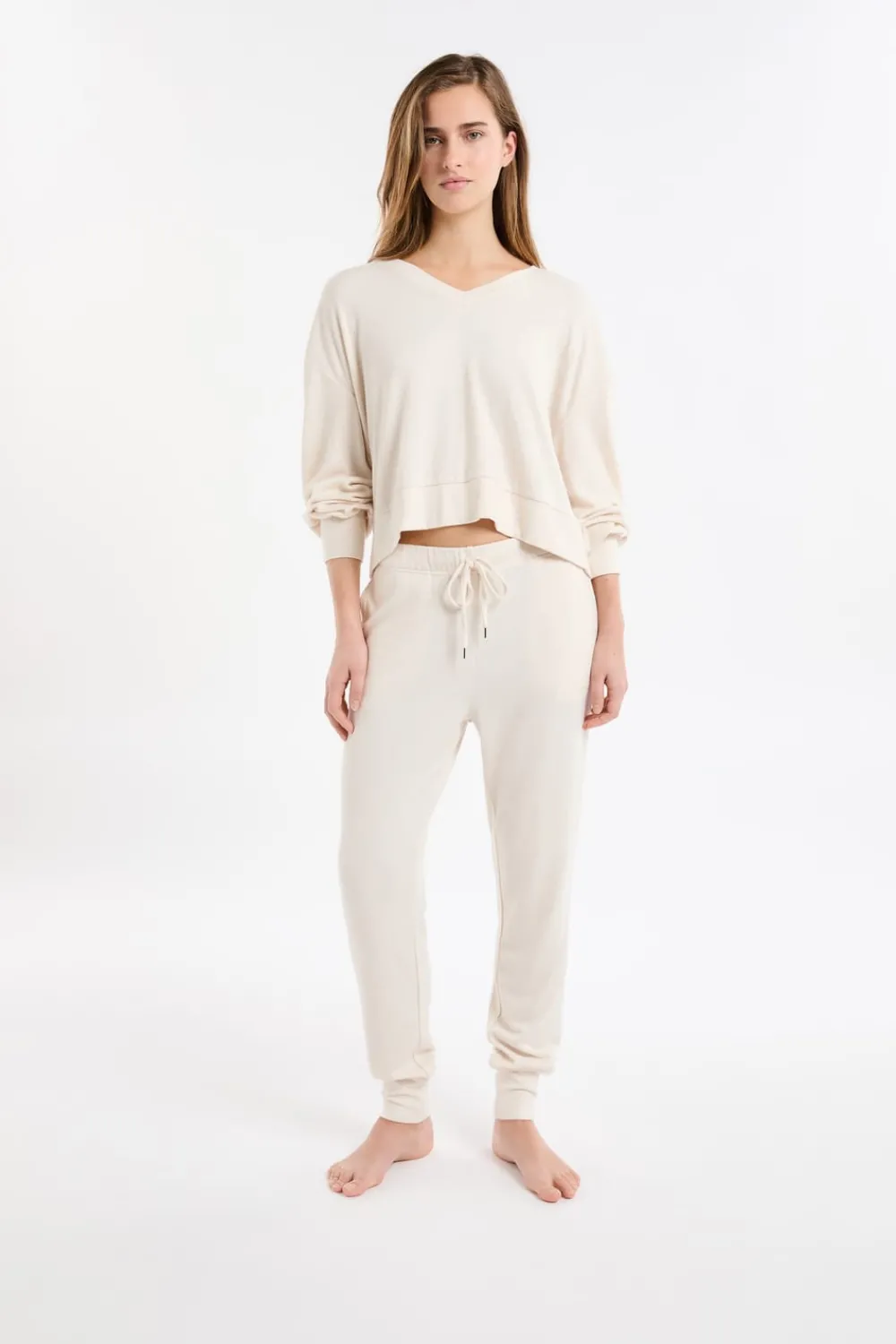 Sale ETAM Pantalón de pijama con cordón BEIGE