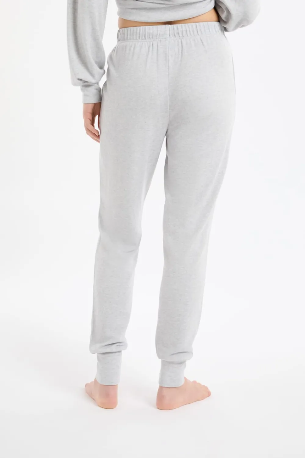 New ETAM Pantalón de pijama con cordón GRIS CLARO