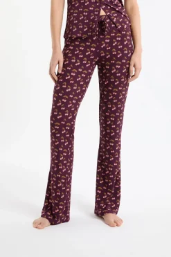 Clearance ETAM Pantalón de pijama con estampado de cerezas VIOLET