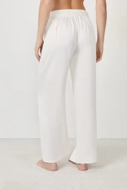 Outlet ETAM Pantalón de pijama de satén CRUDO